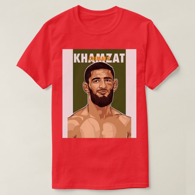 Khamzat Chimaev TShirt (Design Front)