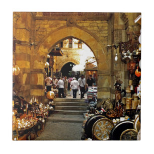 Khan al-khalili market tile
