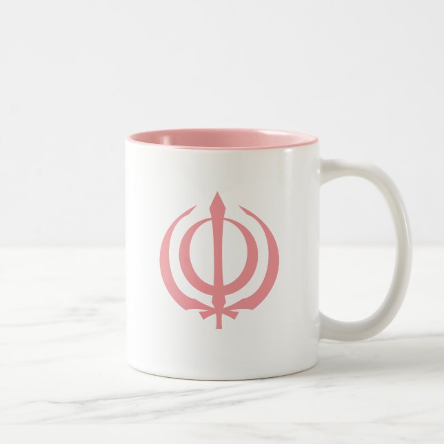 Khanda-P Two-Tone Coffee Mug (Right)