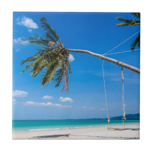 Khao Lak Beach Phuket Thailand gift Poster Jigsaw  Tile