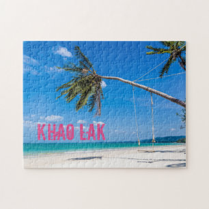 Khao Lak Phang-Nga Thailand Beach Panorama Holiday Jigsaw Puzzle