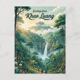 Khao Luang National Park Thailand Postcard