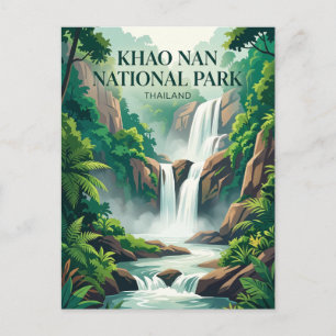 Khao Nan National Park Thailand Postcard