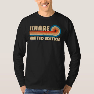 KHARE Surname Retro Vintage 80s 90s Birthday Reuni T-Shirt