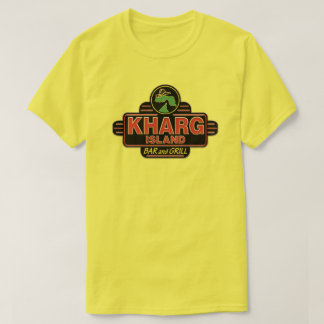 Kharg Island Bar and Grill Iran Yellow T-Shirt