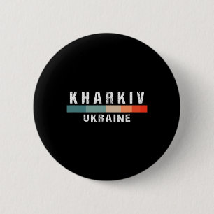 Kharkiv Ukraine City Trip 6 Cm Round Badge