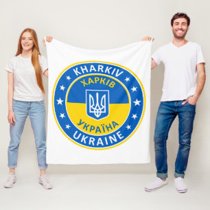 Kharkiv Ukraine Fleece Blanket