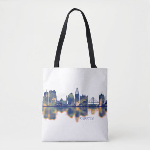 Khartoum Skyline Tote Bag