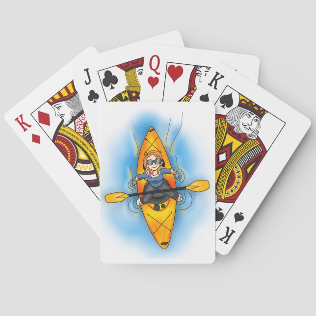 Khat Kayak Playing Cards (Back)