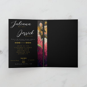 Khem Hummingbird Wedding Invitation 5×7 Floral