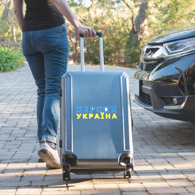 Kherson is Ukraine (Suitcase Insitu)