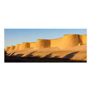 Khiva City Wall - Uzbekistan Photo Print
