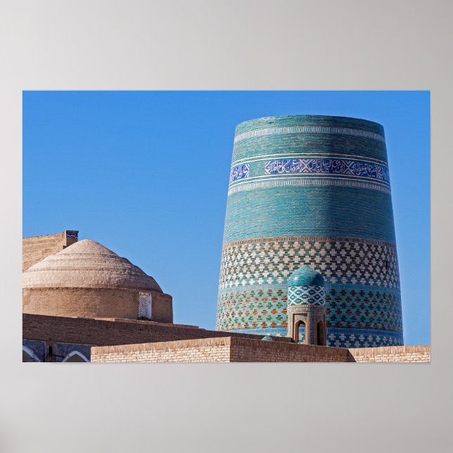Khiva, Uzbekistan - Islam Khodja Minaret Poster (Front)