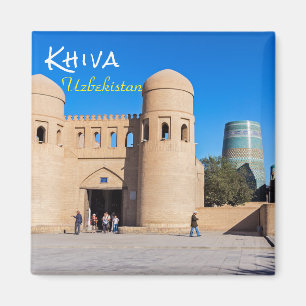 Khiva, Uzbekistan - Twin-turreted Gate Magnet