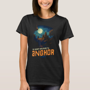 Khmer Angkor Wat Cambodia Cambodian Traditional De T-Shirt