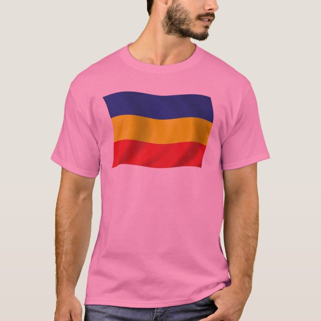 Khmer Kampuchea Krom Flag Shirt (Front)