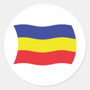 Khmer Kampuchea Krom Flag Sticker