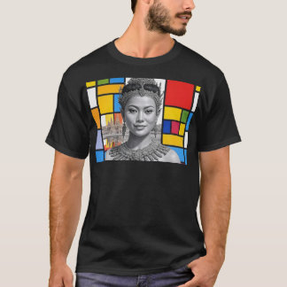 Khmer Princess With Angkor Wat T-Shirt