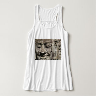 Khmer Stone Face ... Bayon Temple, Cambodia Singlet