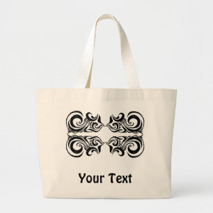 Khokhloma Exotique Large Tote Bag
