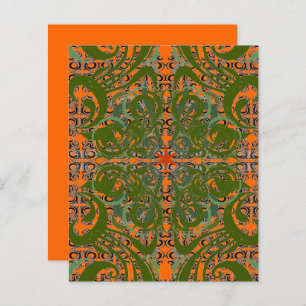 Khokhloma Exotique pattern