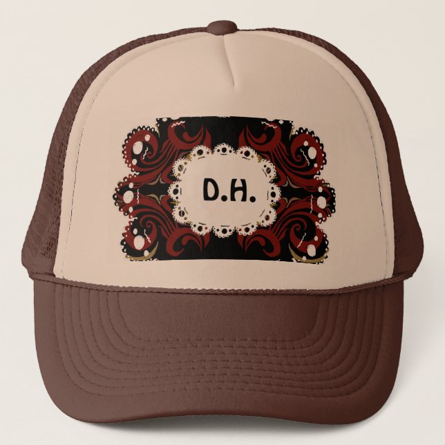 Khokhloma Exotique Trucker Hat (Front)