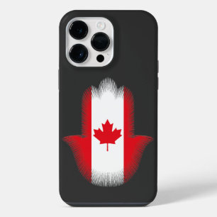 KHOMSSA With Canadian flag iPhone 14 Pro Max Case