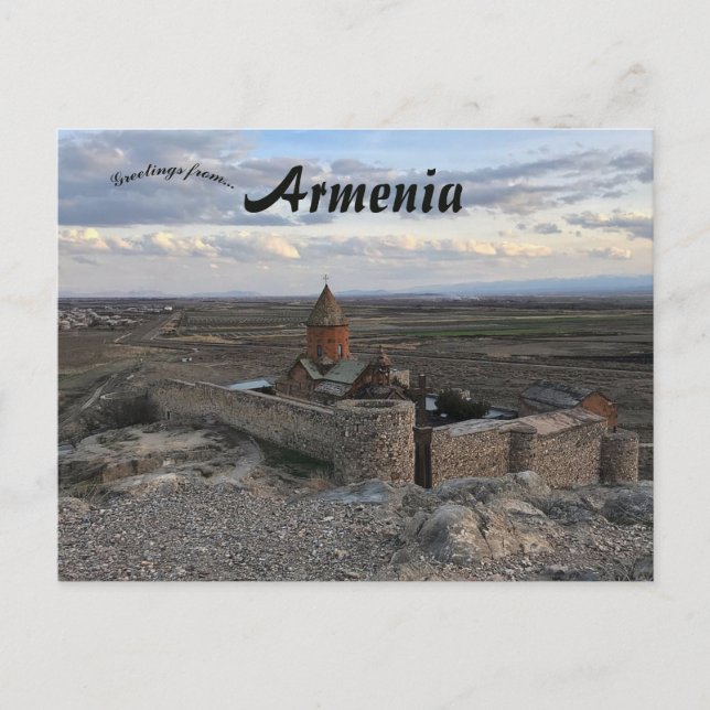 Khor Virap Monastery in Armenia Postcard (Front)