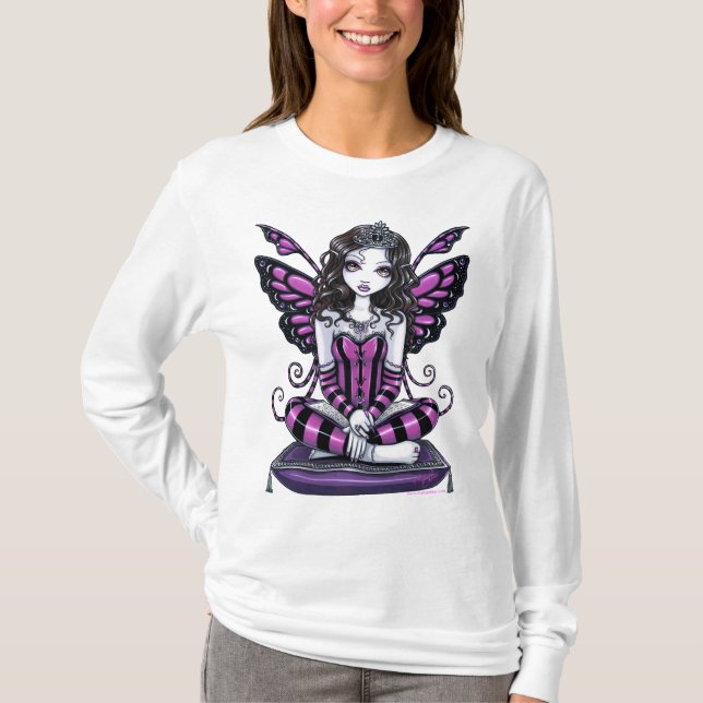 "Khristyn" Pink Princess Fairy Art Top (Front)