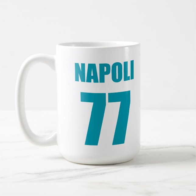 Khvicha Kvaratskhelia Coffee Mug (Left)