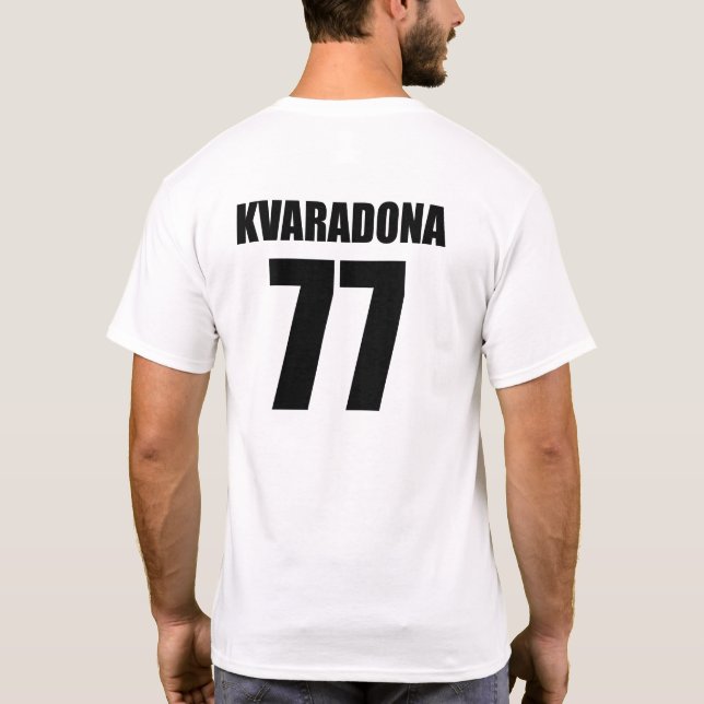 Khvicha Kvaratskhelia T-Shirt (Back)