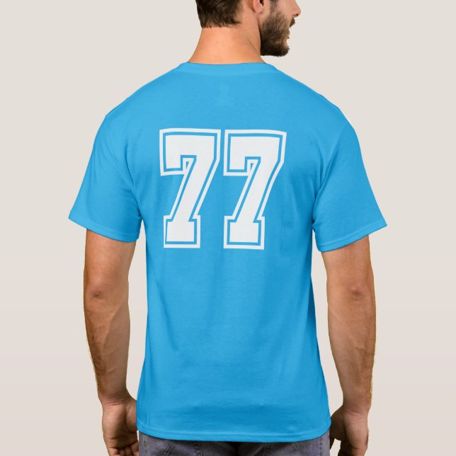 Khvicha Kvaratskhelia T-Shirt (Back)
