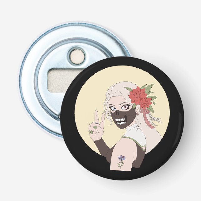 Ki 3 (Moon) Bottle Opener (Front)