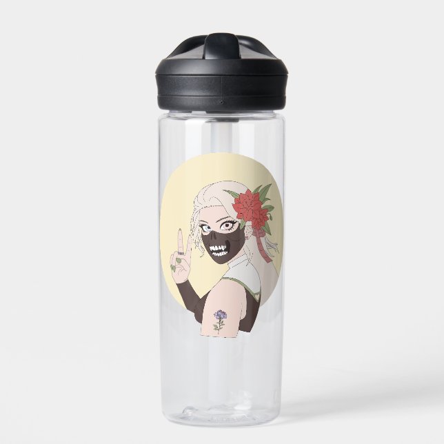 Ki 3 (Moon) Water Bottle (Front)