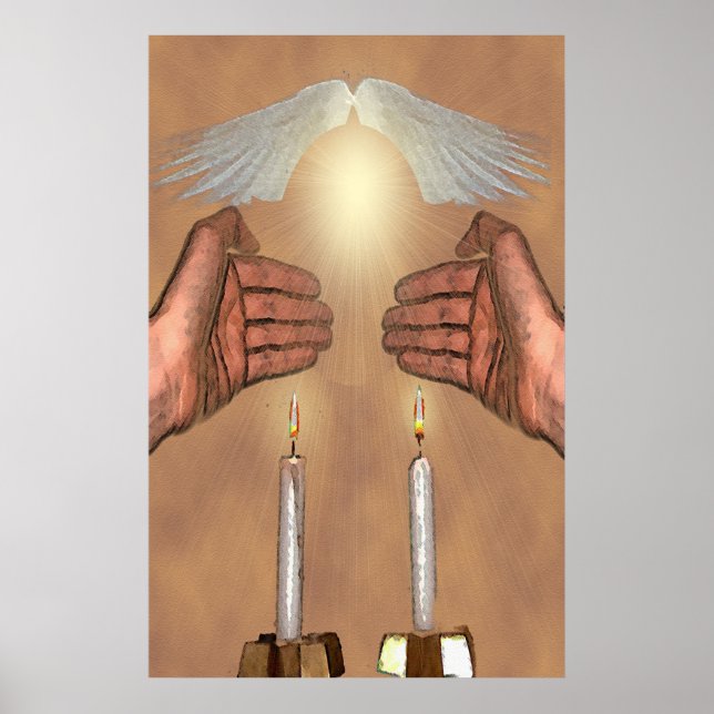 Ki Eshmera Shabbat Poster (Front)