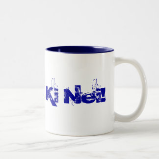 Ki Nei! Two-Tone Coffee Mug