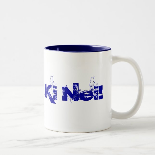 Ki Nei! Two-Tone Coffee Mug (Right)
