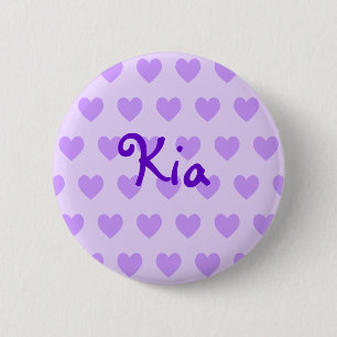 Kia in Purple 6 Cm Round Badge