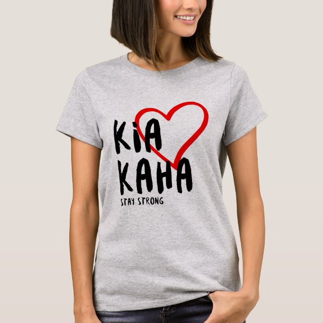 kia kaha tee (Front)
