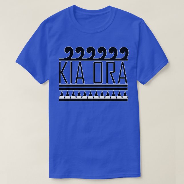 Kia Ora 2 T-Shirt (Design Front)
