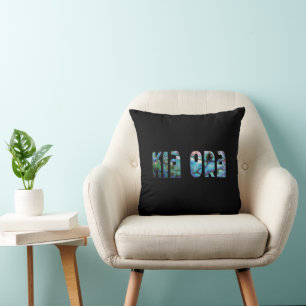 KIA ORA KIWI GREETING CUSHION
