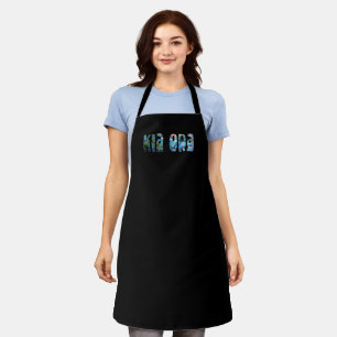 KIA ORA KIWI GREETING PAUA STANDARD APRON
