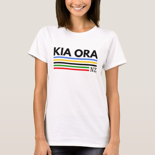 Kia Ora NZ T-Shirt (Front)