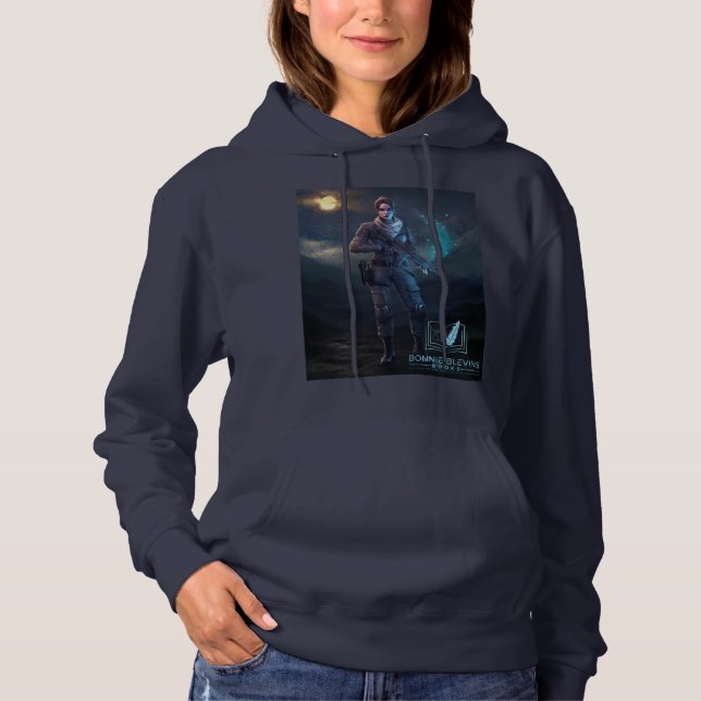 Kia Santor from Virgil Team Book Art Character Hoodie (Front)