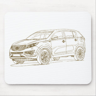 Kia Sportage 2014 Mouse Pad