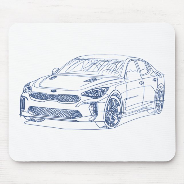 Kia Stinger 2018 Mouse Pad (Front)