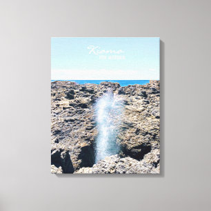 Kiama Blowhole NSW Australia Canvas Print
