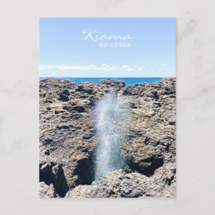 Kiama Blowhole NSW Australia Postcard