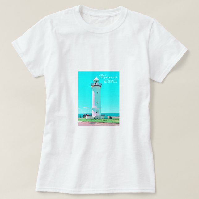 Kiama lighthouse NSW Australia T-Shirt (Design Front)