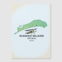 Kiawah Island South Carolina USA map